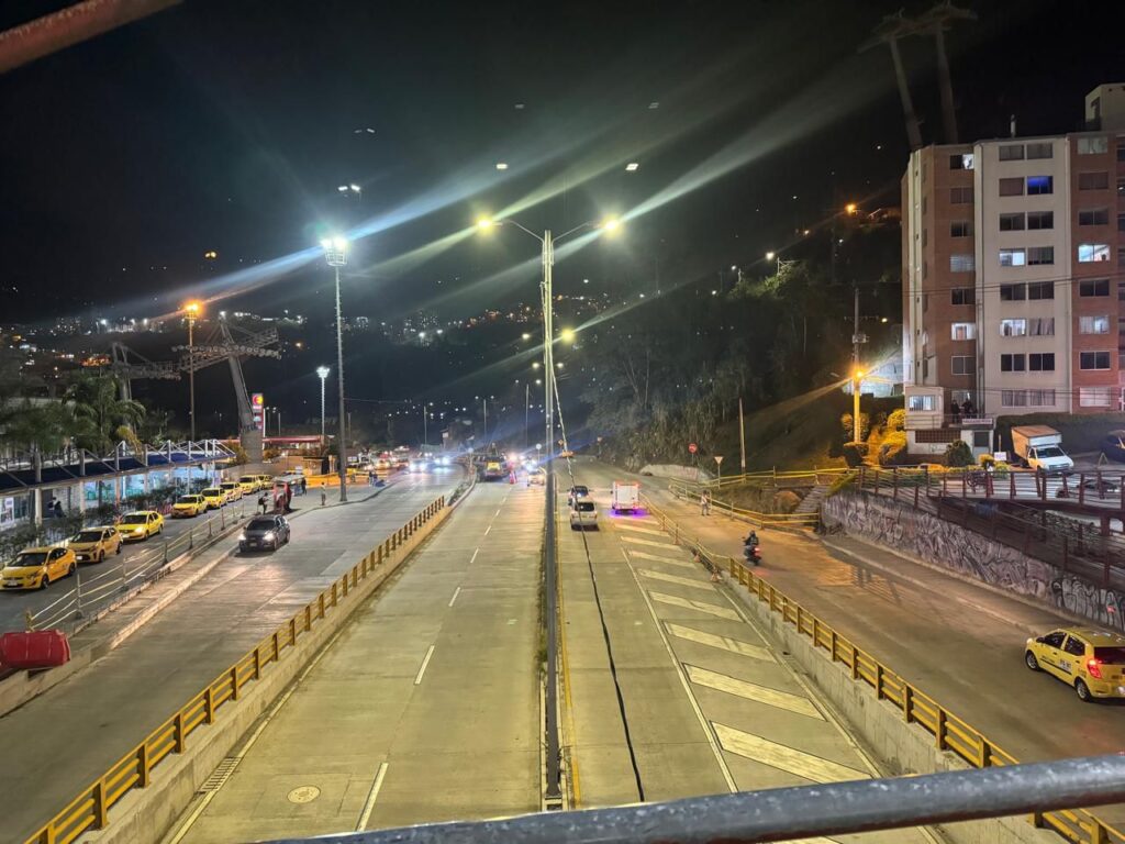 Luz que transforma: INVAMA ilumina el futuro de Manizales en la Panamericana