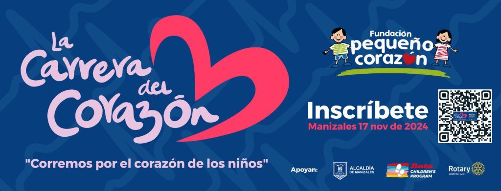 Llegó el momento de correr por los niños, viene la Carrera del Corazón