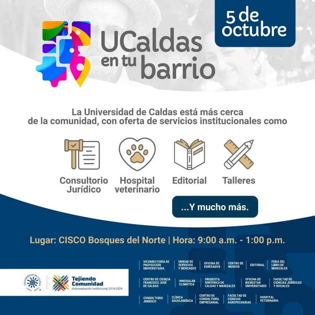 ¡La educación llega a ti! ‘UCaldas en tu barrio’: Un nuevo capítulo en la conexión comunitaria