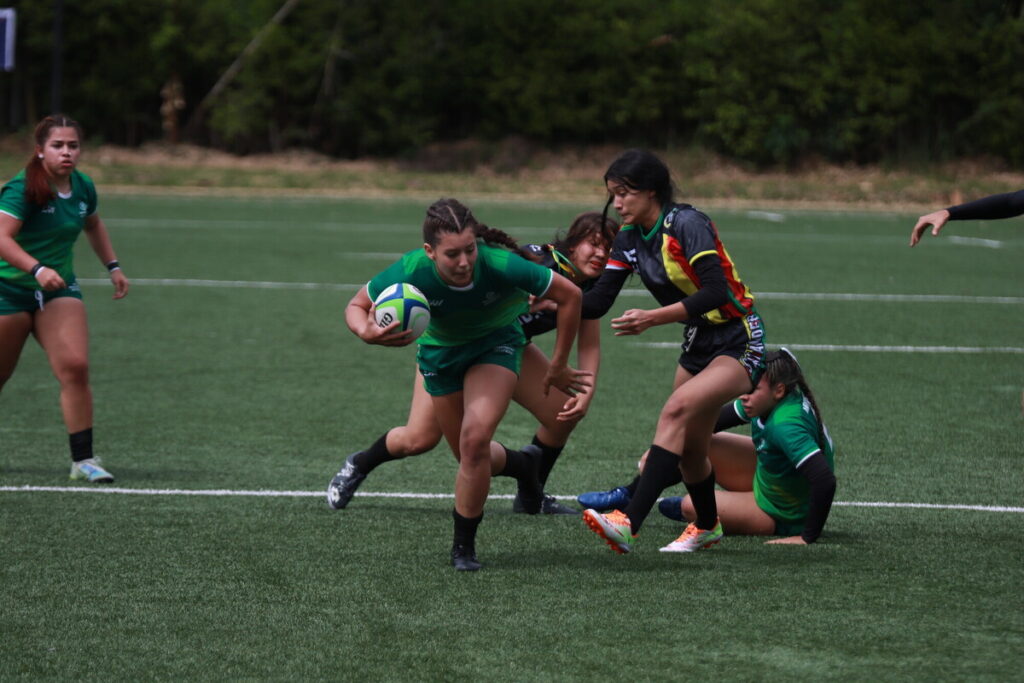 Antioqueñas y guajiras por el oro en rugby 7 en los I Juegos Nacionales Juveniles