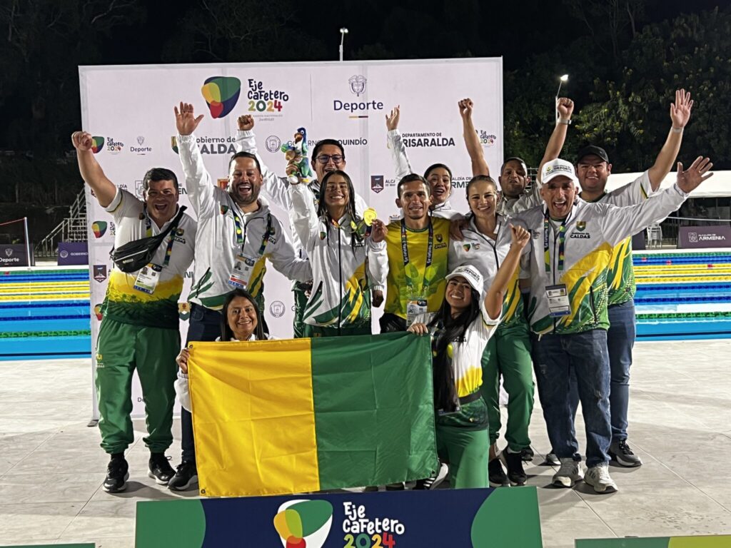 Con paranatación y esquí náutico, Caldas suma medallas en los Juegos Nacionales Juveniles: En total ha conquistado 8 preseas