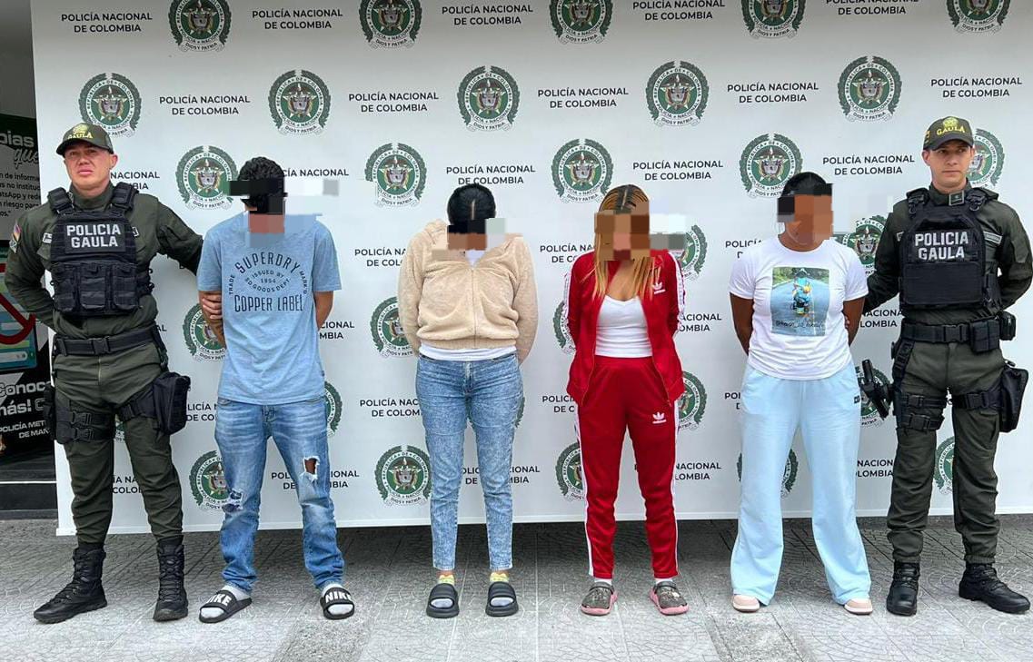 UNIDADES DEL GAULA DESARTICULARON EL GRUPO DELINCUENCIAL “LOS PERTURBADORES DEL 3” Cuatro capturados y una imputación de cargos por los delitos de extorsión agravada, concierto para delinquir y enriquecimiento ilícito