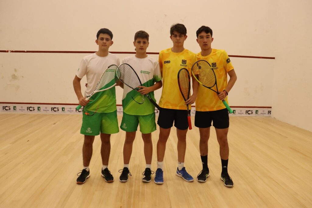 Bogotá Arrasa en Squash: Triple Oro en Dobles y Dominio Total en los I Juegos Nacionales Juveniles