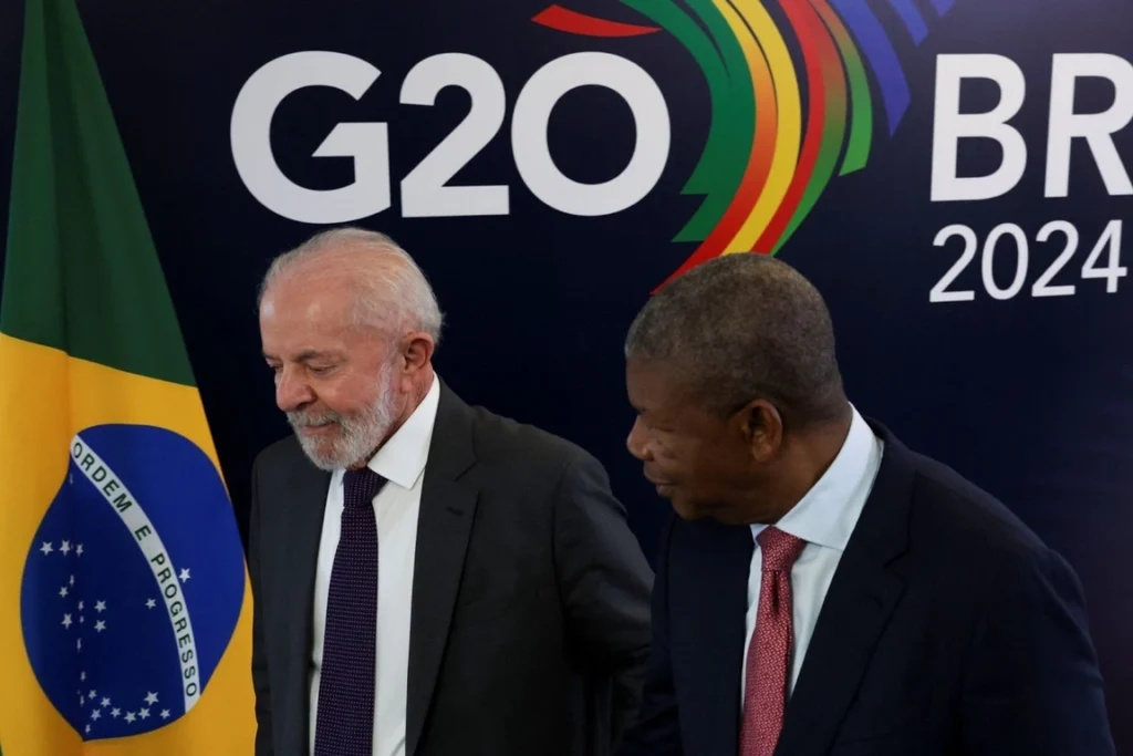 El G20 definido por las sombras