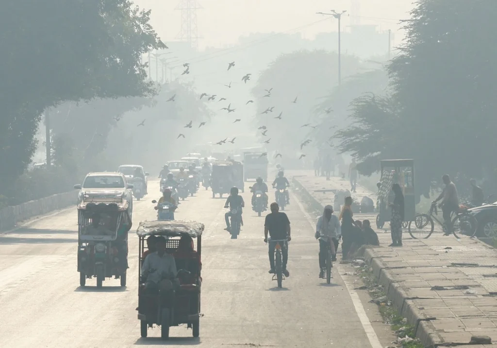 El smog invade el sur de Asia