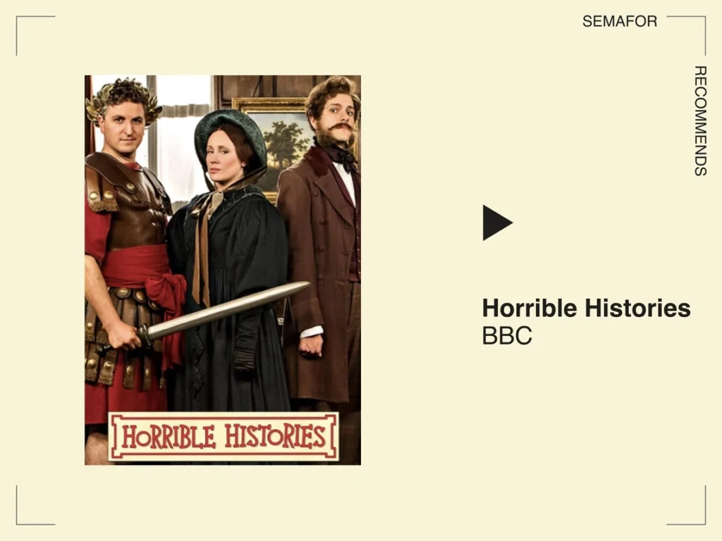 Horrible Histories: programa histórico que inspiró a una generación de niños