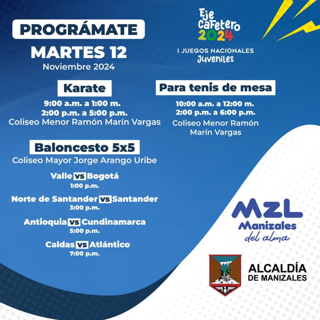 Karateca manizaleña le da el primer oro a Caldas en los I Juegos Nacionales Juveniles que se desarrollan con éxito en Manizales