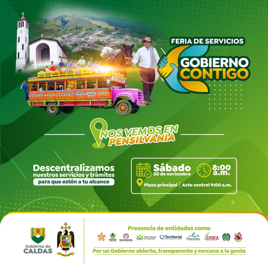 ¡No te pierdas la Feria de Servicios ‘Gobierno Contigo’ en Pensilvania este 30 de Noviembre!