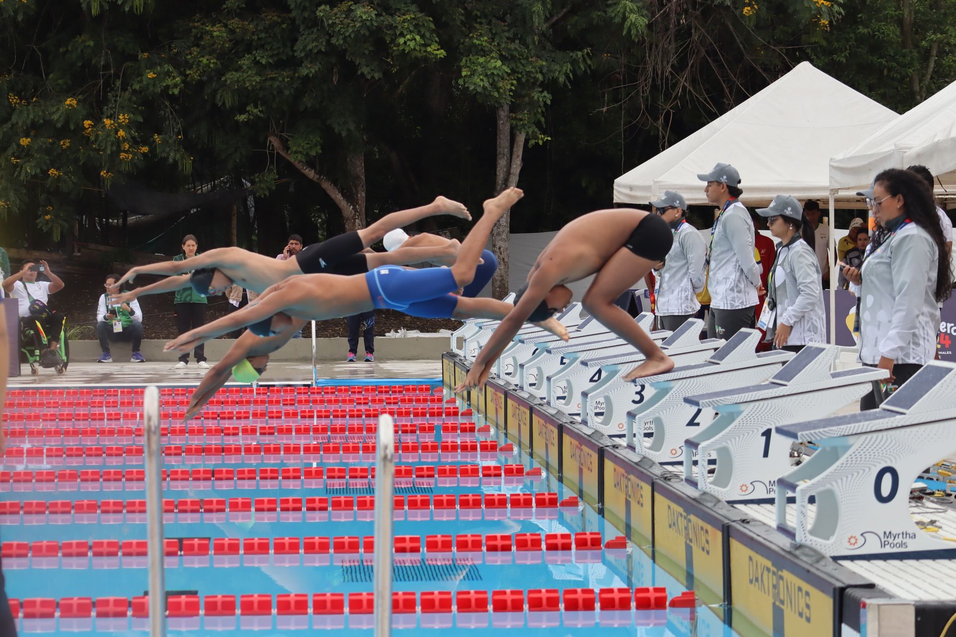 La Para natación tuvo otra jornada emocionante en los I Juegos Nacionales Juveniles Eje Cafetero 2024