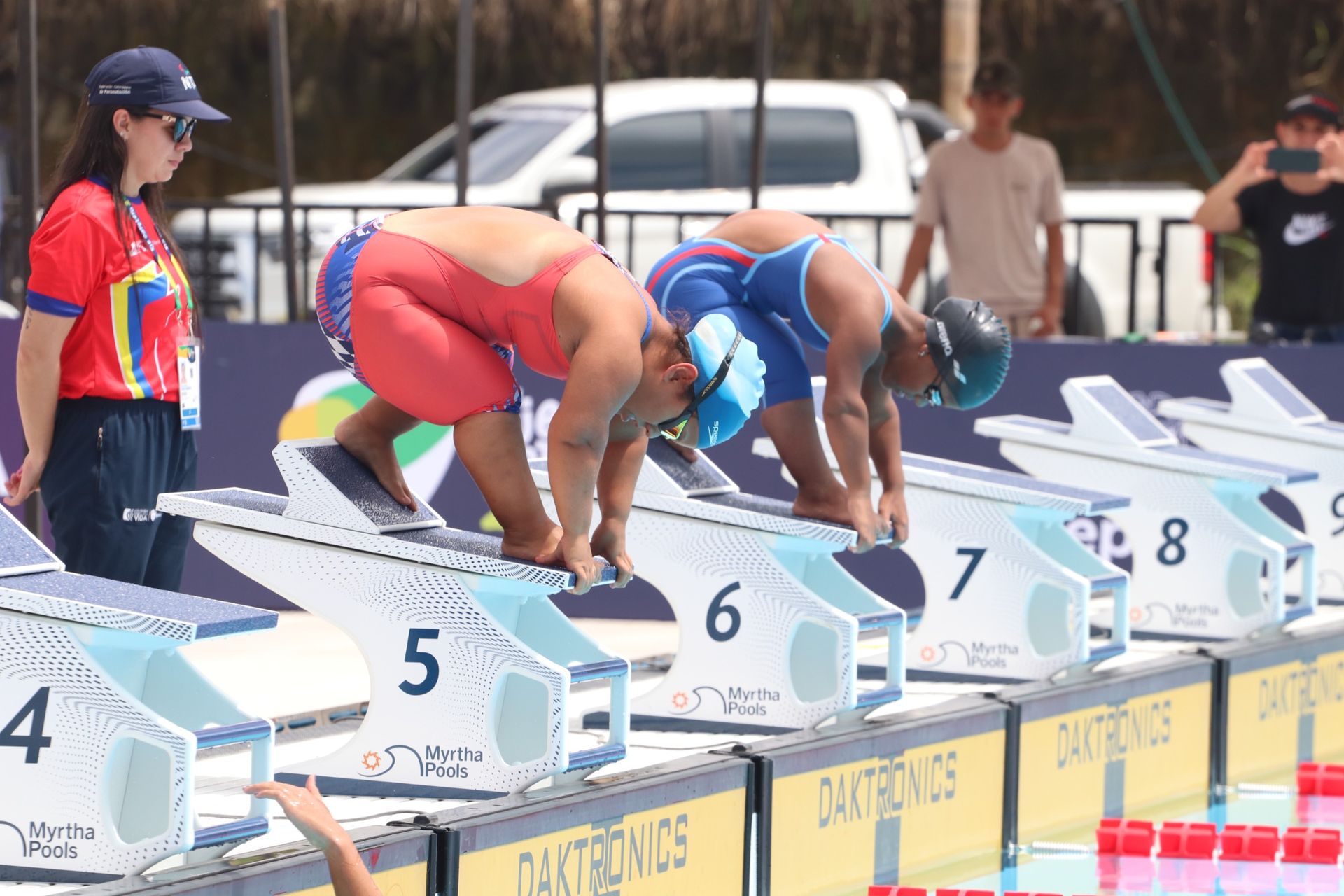 La Para natación y una lluvia de medallas en su jornada inaugural en los Juegos Nacionales Juveniles