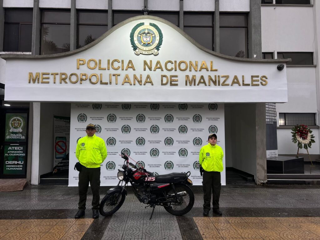 Recuperación de Motocicletas Robadas en Manizales: Policía da un Golpe al Hurto de Vehículos