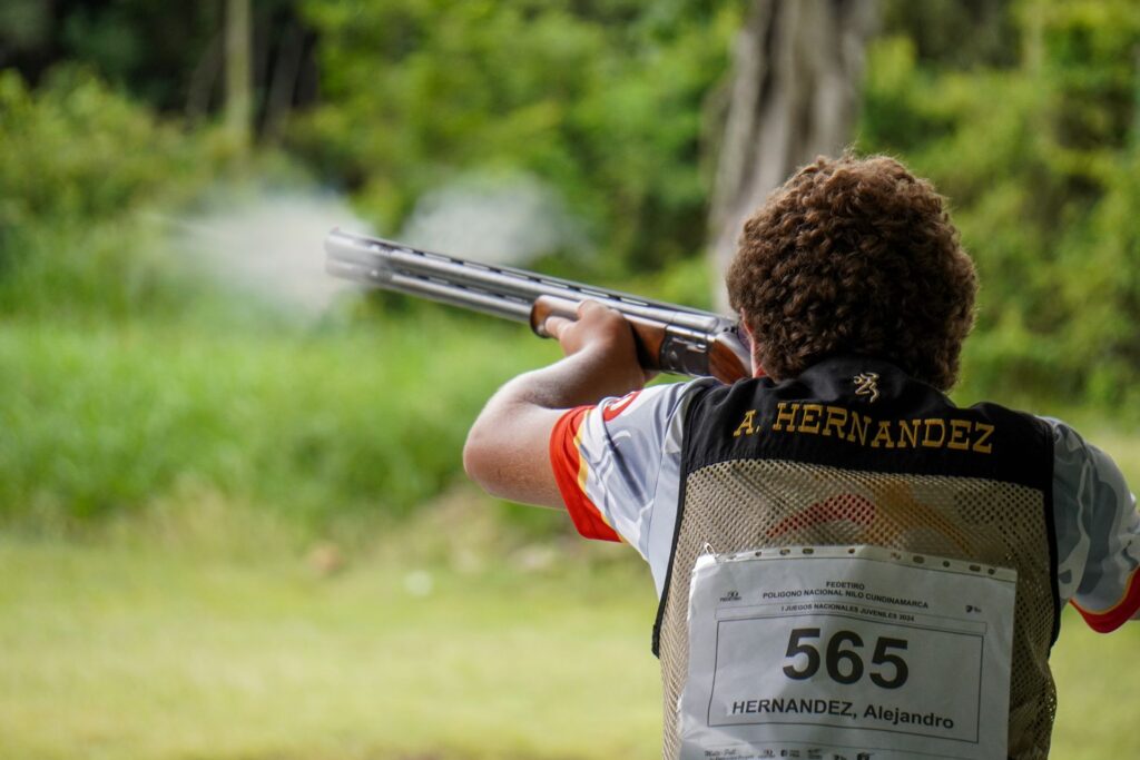 Nilo se vistió de fiesta en el segundo día de competencias de tiro deportivo