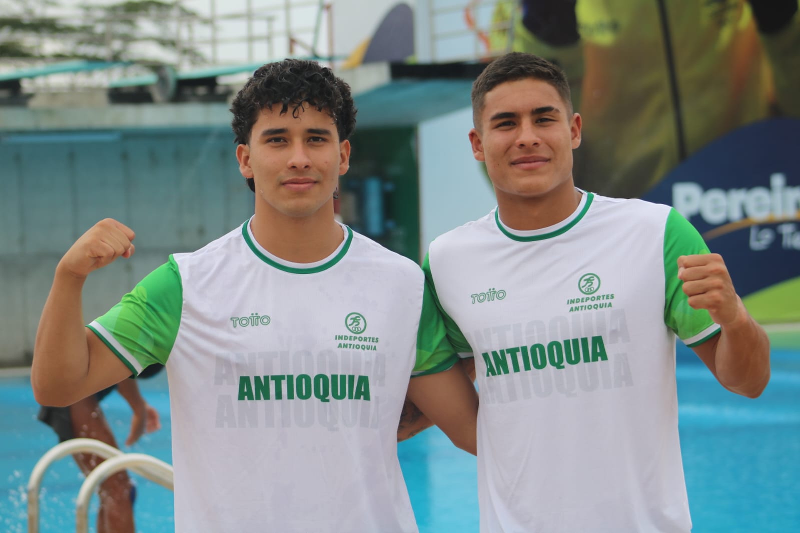 Tomás Tamayo y Miguel Ángel Benjumea, la sangre nueva de la natación clavados