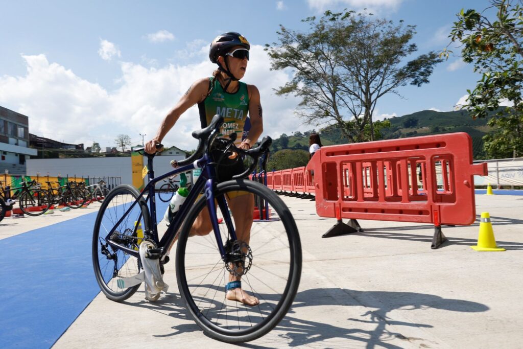 Turno para las figuras del triatlón en Chinchiná