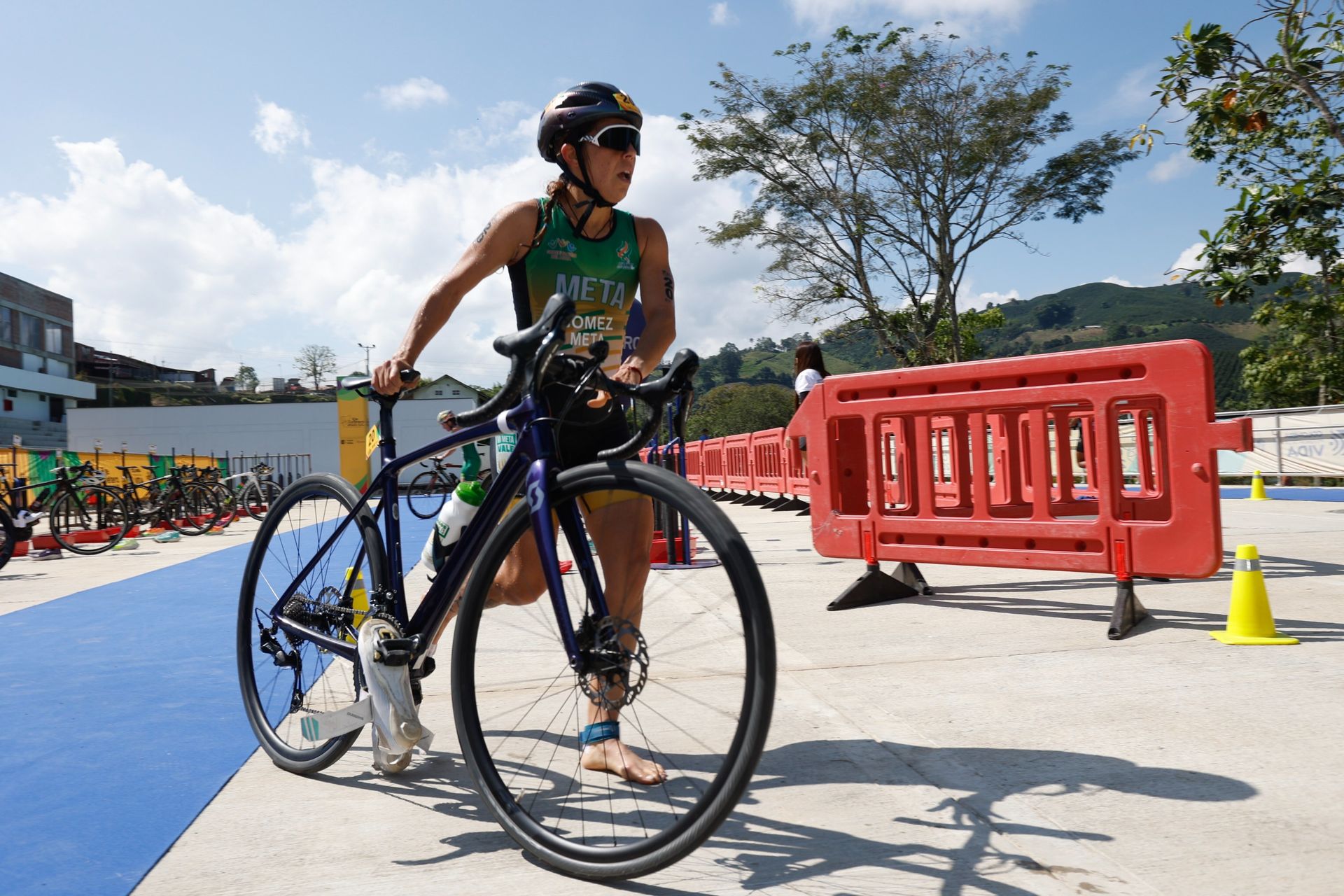 Turno para las figuras del triatlón en Chinchiná