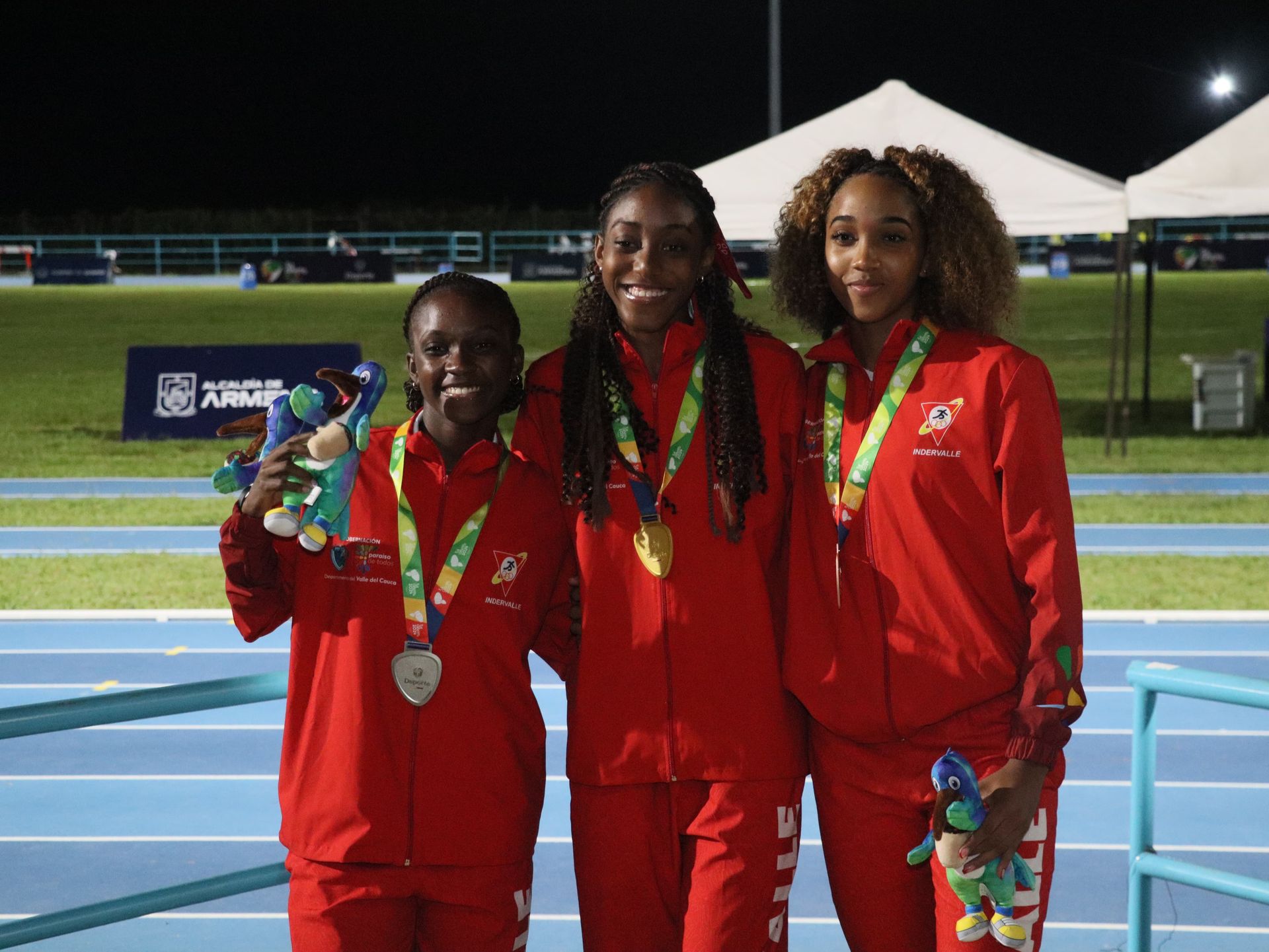 Valle empieza a dominar el atletismo en los Juegos Nacionales Juveniles