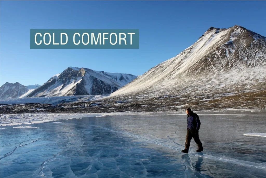 Descubren que un lago de hielo alberga vida