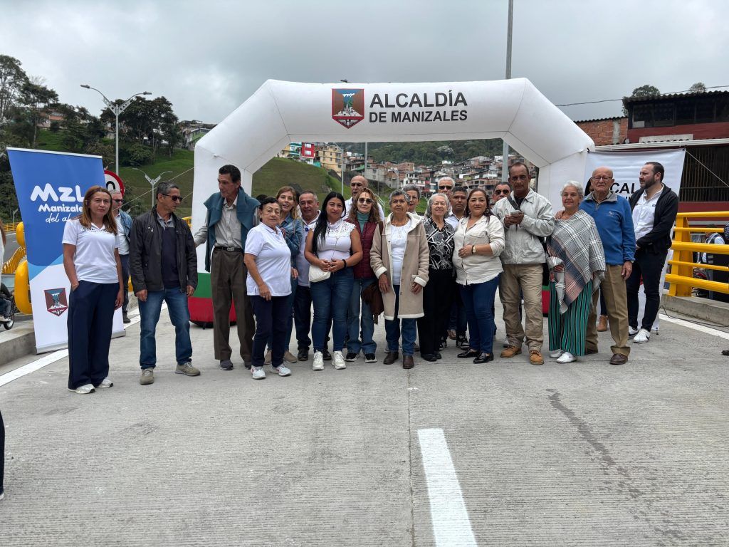 Entrega del Intercambiador vial Los Cedros, obras para el progreso de Manizales