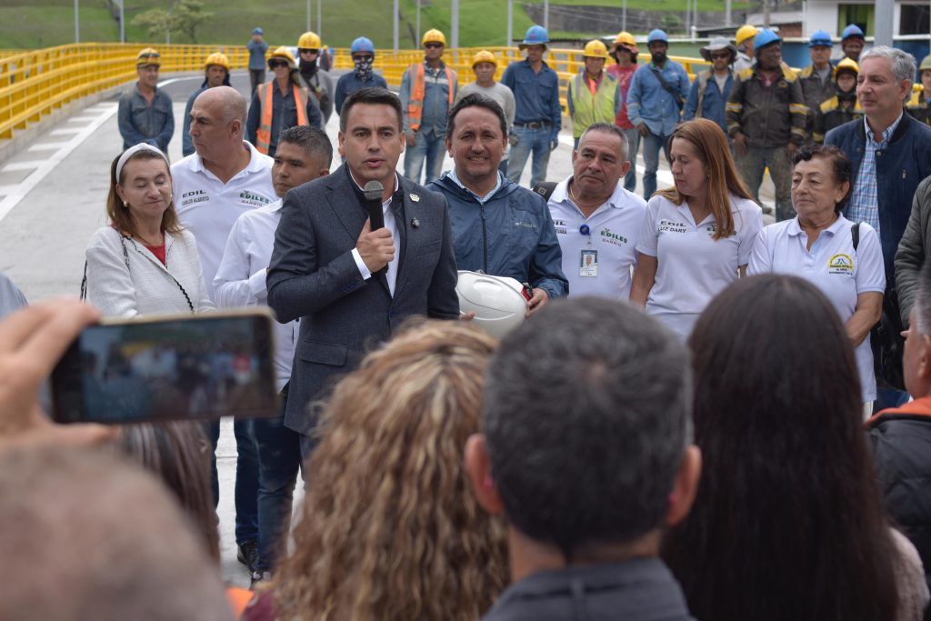 Entrega del Intercambiador vial Los Cedros, obras para el progreso de Manizales