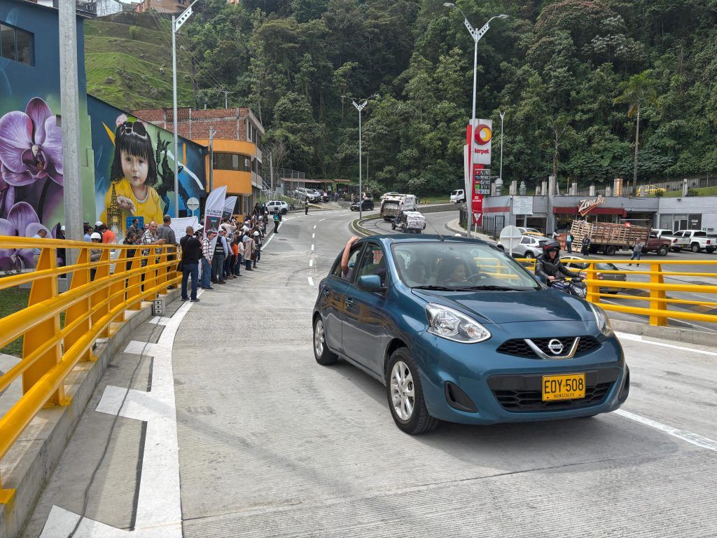 Entrega del Intercambiador vial Los Cedros, obras para el progreso de Manizales