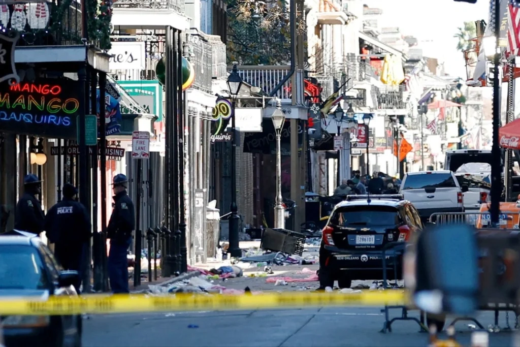 Ataque en Nueva Orleans deja 15 muertos